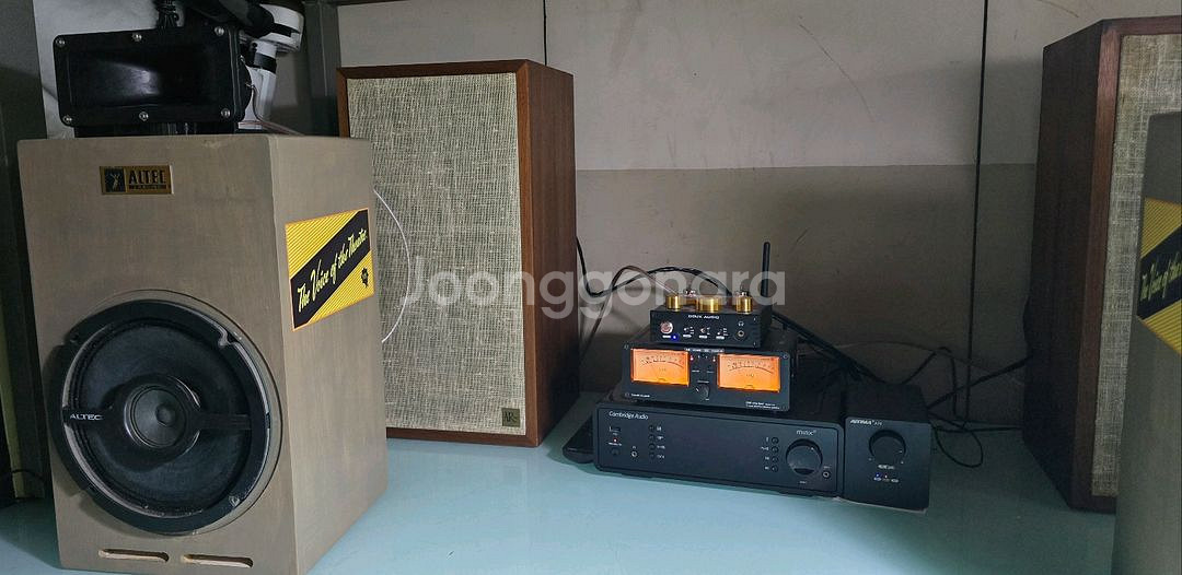 빈티지 8인치 알텍 409-8D 동축 스피커--9