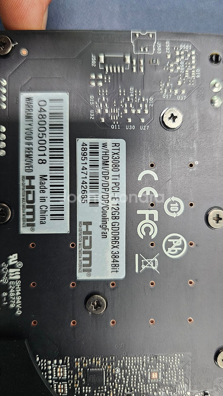 NVIDIA RTX 3080 Ti 판매합니다.--1