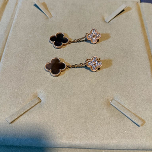 18k 원석 천연다이아 귀걸이