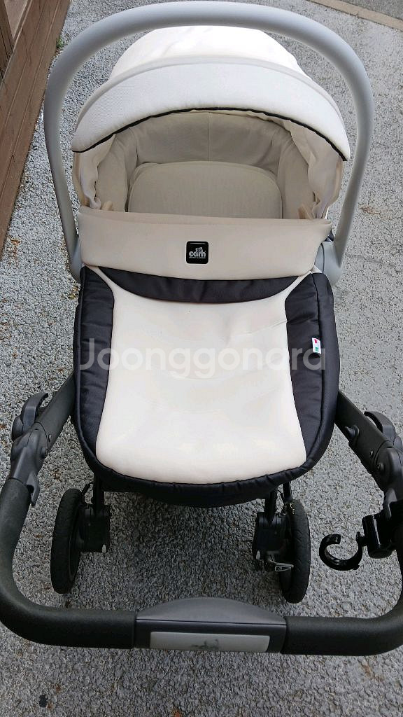 최고급 명품 럭셔리 디럭스 유모차 깜. 고가의 이태리제--7