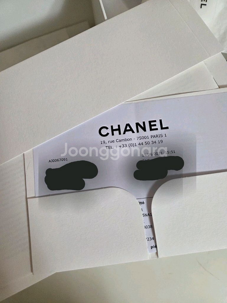 샤넬 뉴미디 탑핸들 그레이--8