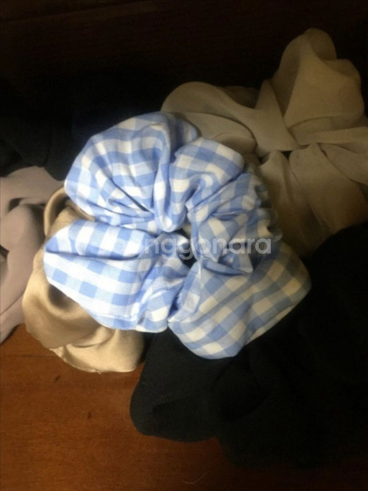 곱창 머리끈 세트--1