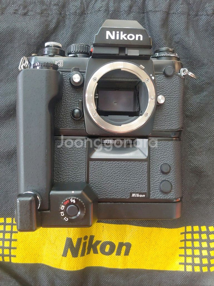 니콘 F3전용 모터드라이브 MD-4,세로그립셔터MK-1--0