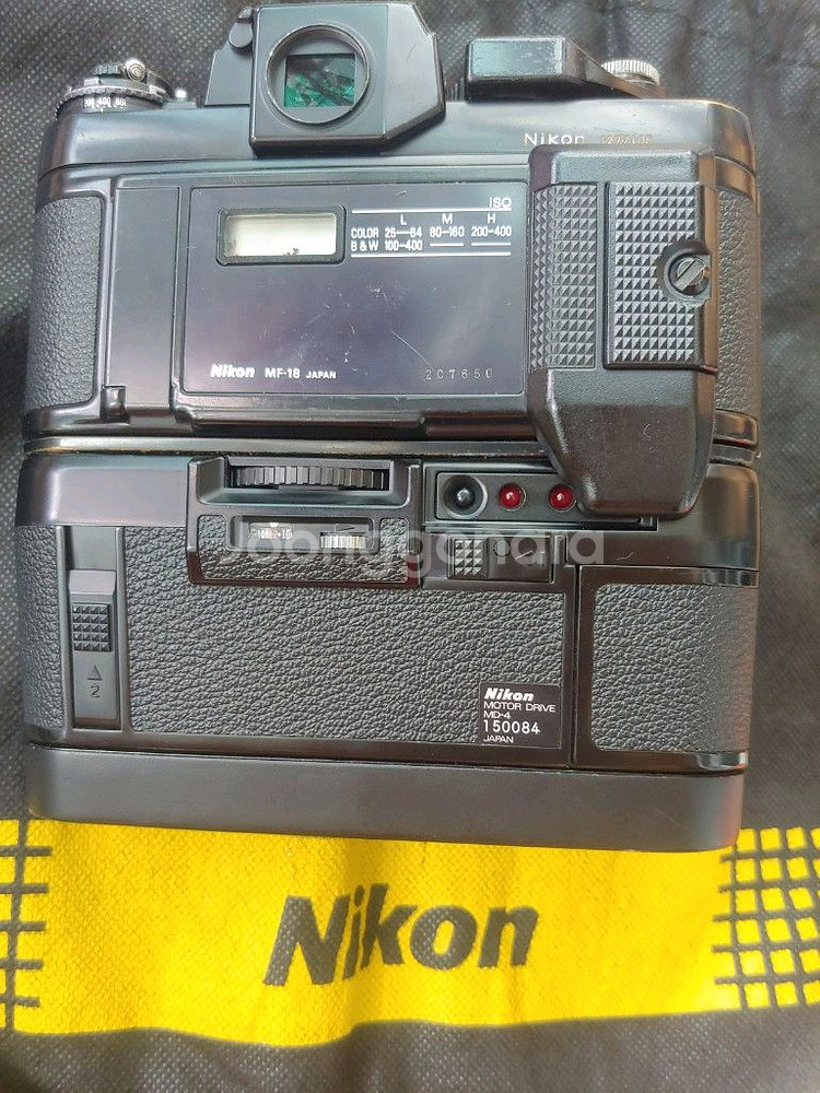 니콘 F3전용 모터드라이브 MD-4,세로그립셔터MK-1--1