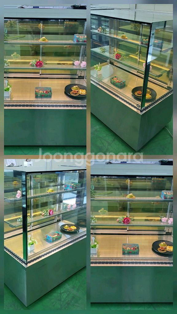 구룡 정육 숙성 반찬 케잌 디저트 냉동냉장 쇼케이스--3