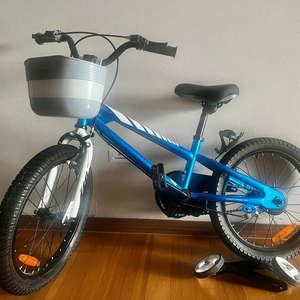 로얄베이비 18인치 자전거 블루