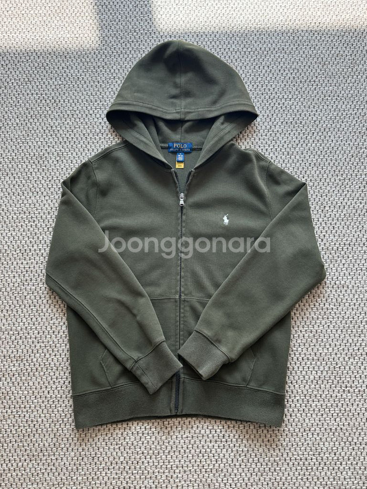 폴로 보이즈(키즈) M사이즈 후드집업 판매합니다.--1