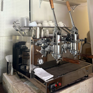 이쪼 2구 수동 커피머신