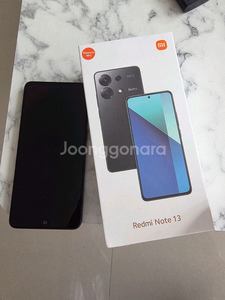 샤오미 홍미노트13 확정기변가능한 미사용 새제품입니다--0