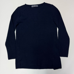 여성 베라왕 캐시미어 혼용 네이비 롱 니트 66