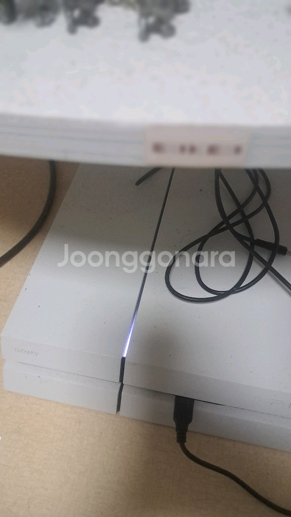 ps4.글레이셔 화이트.500GB.1205A.철권7.--0