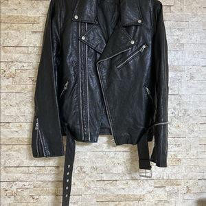 더블지퍼 크롭자켓