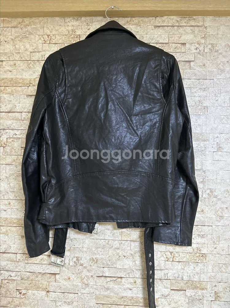 더블지퍼 크롭자켓--1