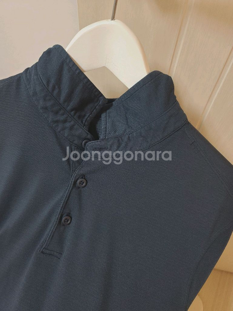 룰루레몬 남성 반팔 카라 티셔츠 (네이비) 골프웨어추천--2