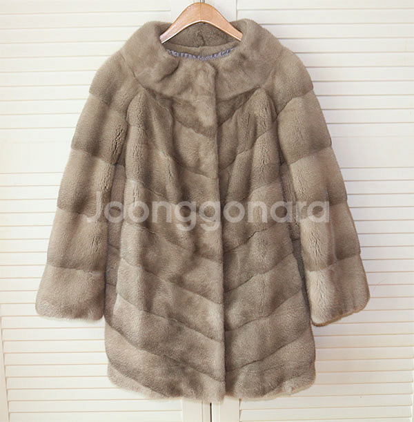 진도모피 밍크코트--0