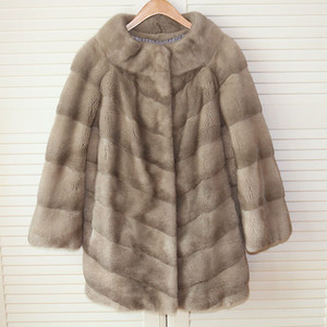진도모피 밍크코트