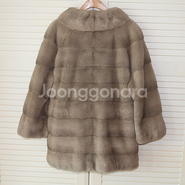 진도모피 밍크코트--1