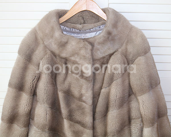 진도모피 밍크코트--2