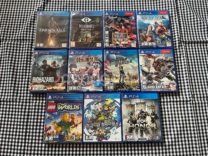 PS4 게임 11개 일괄 세일 판매 합니다.--0