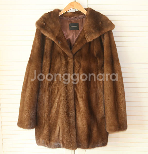 마리노블 후드밍크코트--0