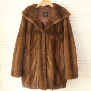 마리노블 후드밍크코트