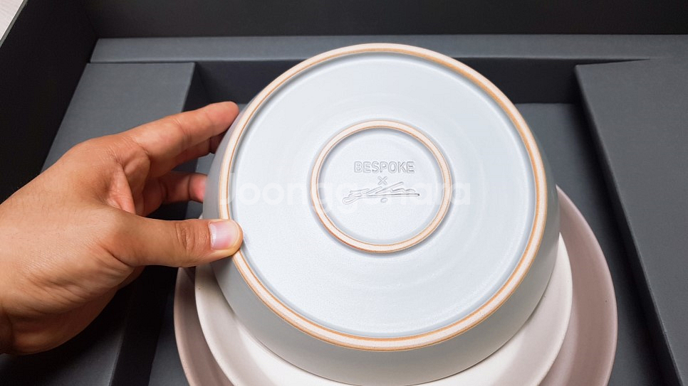 지승민의 공기 플랫 플레이트 5개 + 모에누 팔각 테이블 매트 4개--2