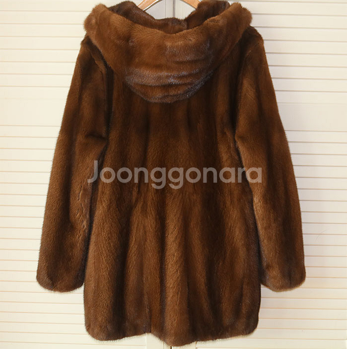 마리노블 후드밍크코트--1