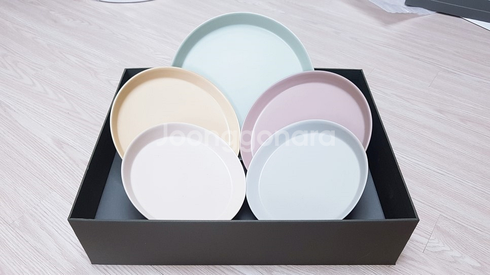 지승민의 공기 플랫 플레이트 5개 + 모에누 팔각 테이블 매트 4개--3