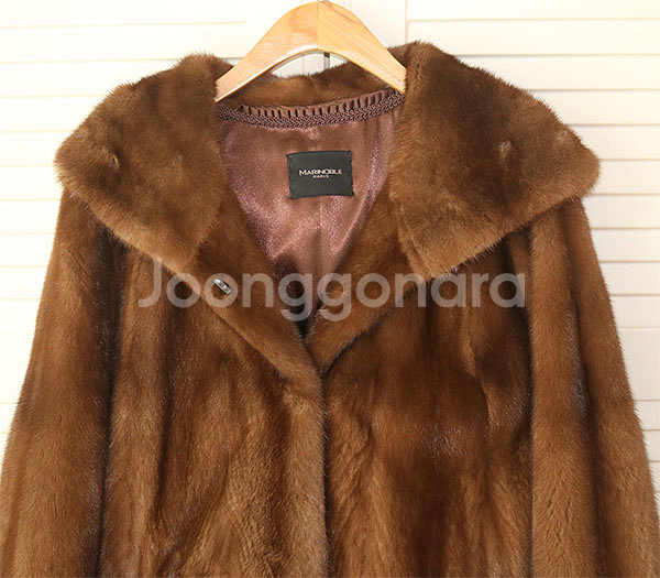 마리노블 후드밍크코트--2