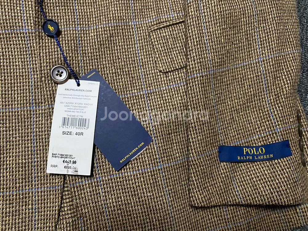 [새상품 ]옷장정리 신형 폴로 랄프로렌 블레이저 자켓--9