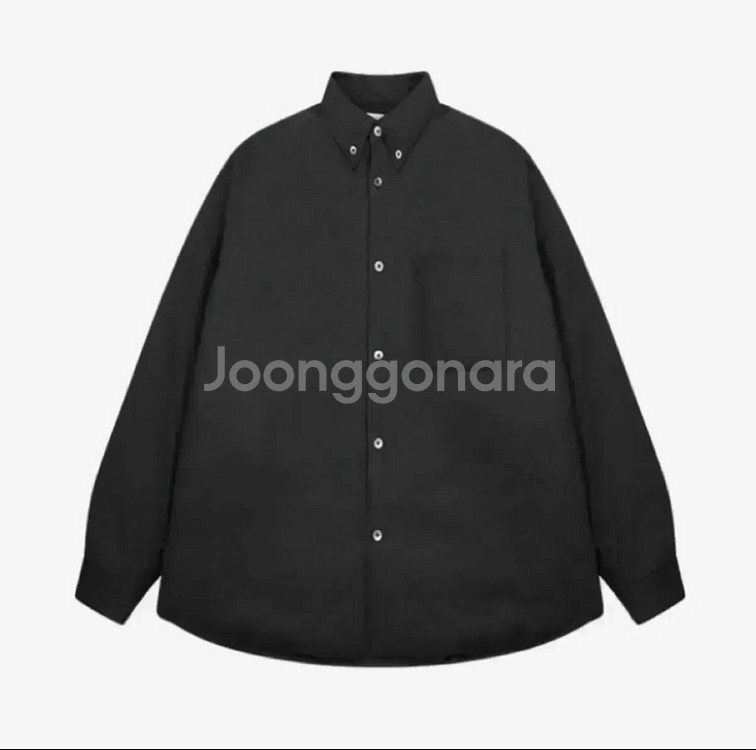 [M] STU 패디드 셔츠 블랙--0