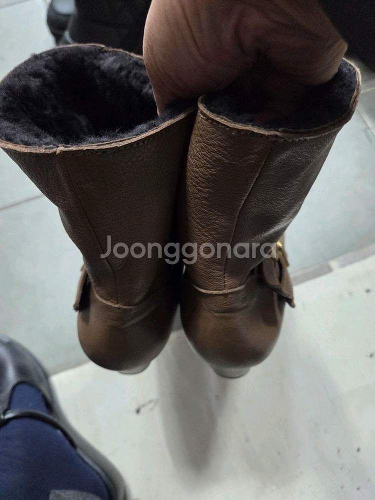 가죽털부츠245--3