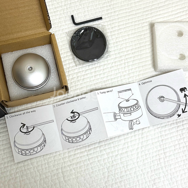 해피 탬퍼 58.55mm 커피 용품 에스프레소 탬퍼--5