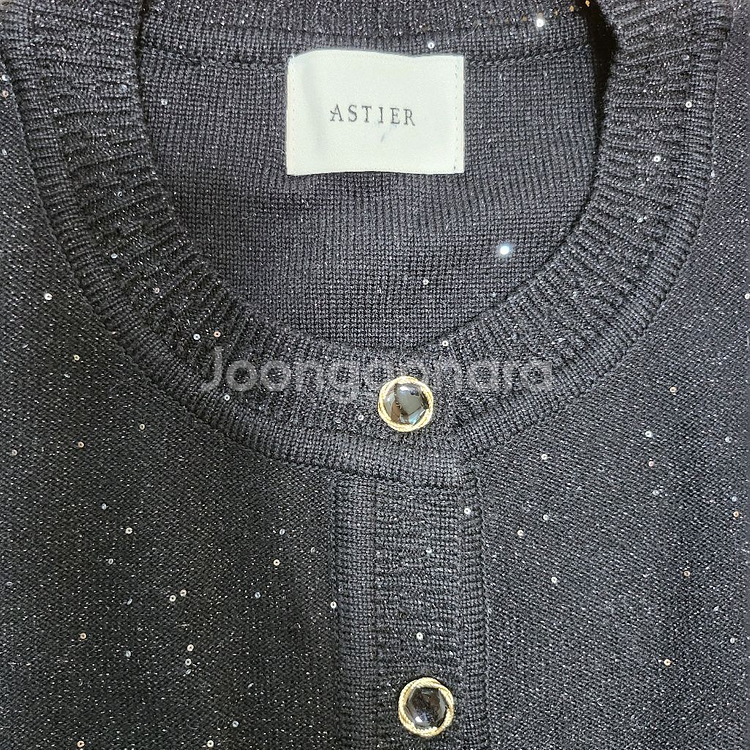 아스띠에 펄가디건 새상품--1