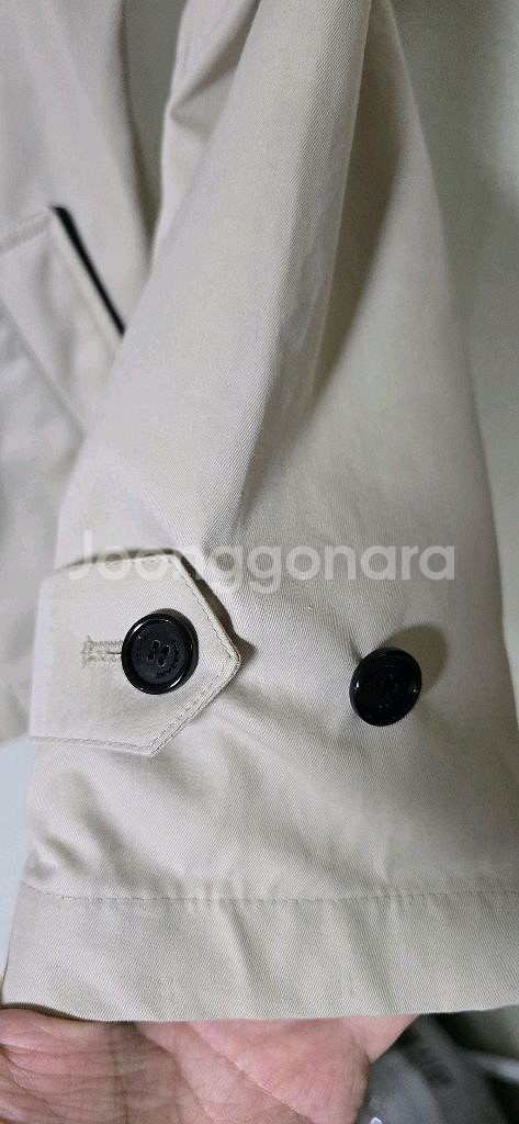 버버리 남성 면 봄버 자켓 S--7