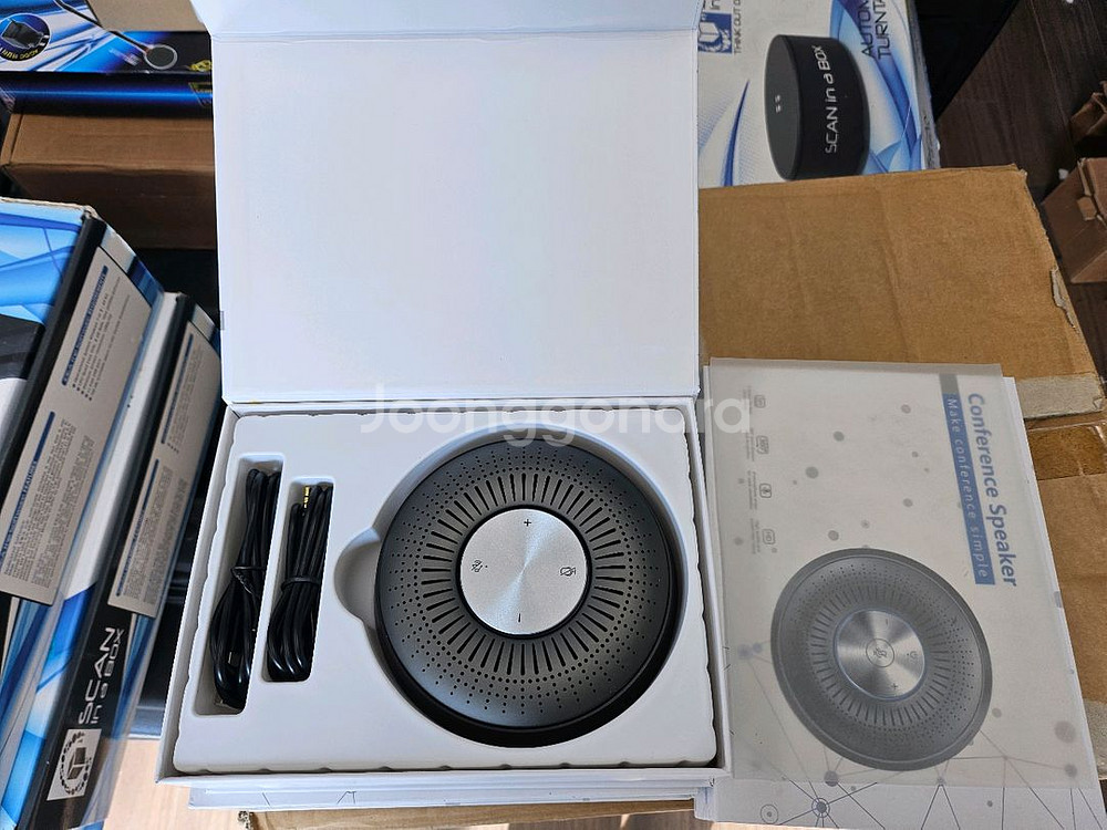 컨퍼런스 스피커 새제품 팝니다.--1