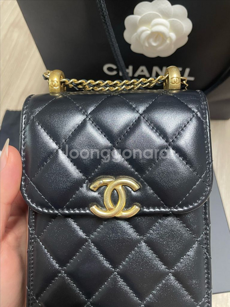 샤넬 폰홀더백--6