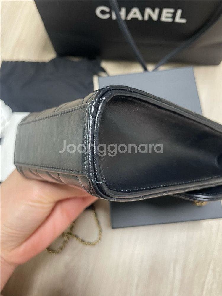 샤넬 폰홀더백--5