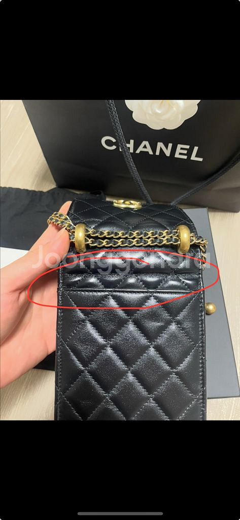 샤넬 폰홀더백--9