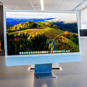 APPLE 아이맥24 M3 16GB 256GB 블루