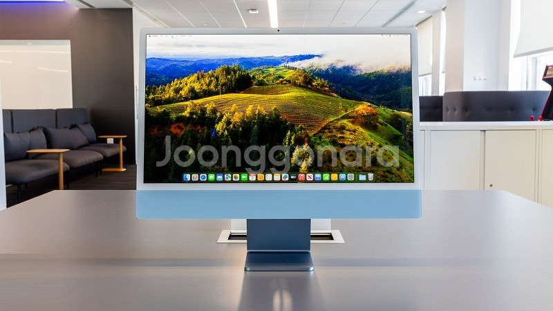 APPLE 아이맥24 M3 16GB 256GB 블루--1