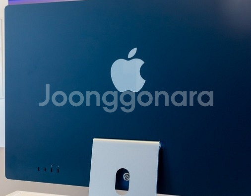 APPLE 아이맥24 M3 16GB 256GB 블루--5