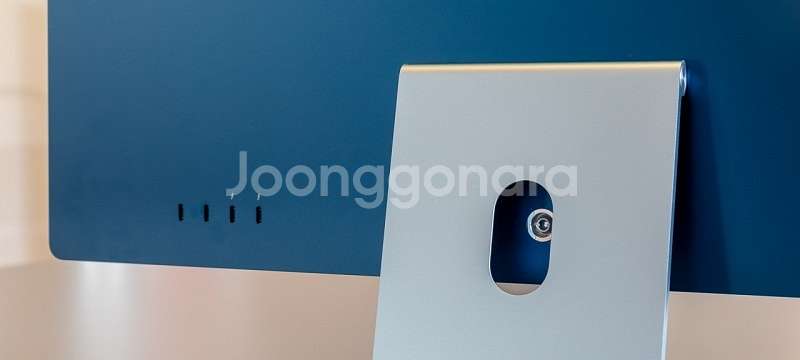 APPLE 아이맥24 M3 16GB 256GB 블루--4