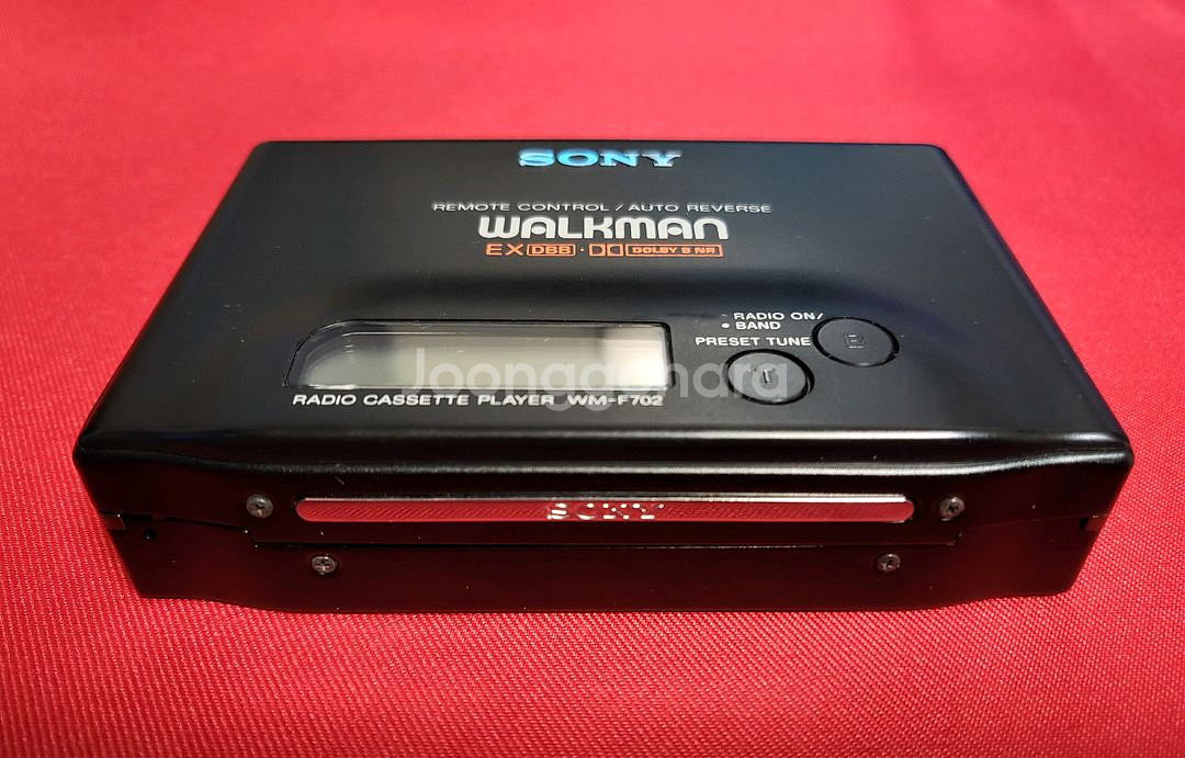 소니워크맨 WM-F702 깨끗한 풀세트 정크기기--8