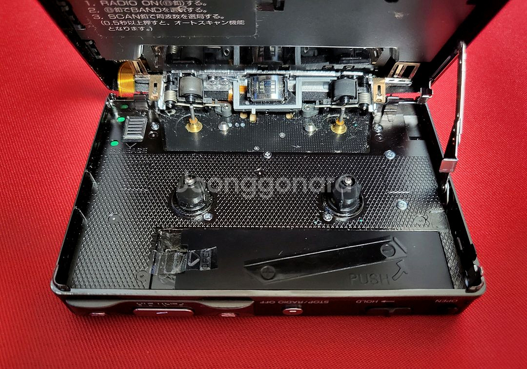 소니워크맨 WM-F702 깨끗한 풀세트 정크기기--9