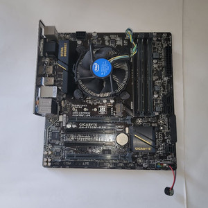 i5 7600cpu Ga-B150m-d3h