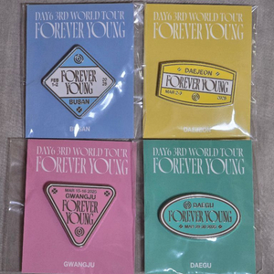 데이식스 포에버영 전국투어 미개봉뱃지 원가이하 일괄양도