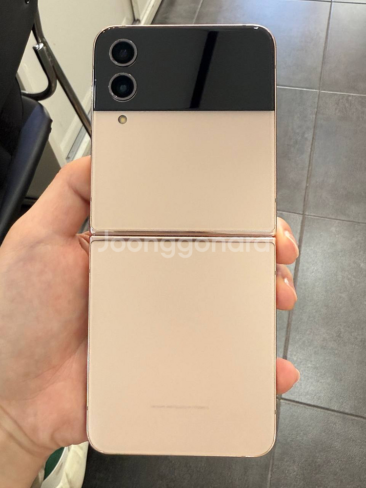 무잔상/A급)갤럭시Z플립4 256GB 골드 1094--0