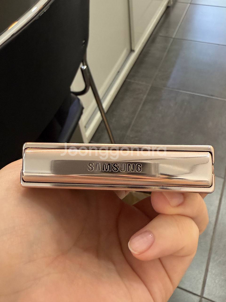 무잔상/A급)갤럭시Z플립4 256GB 골드 1094--4