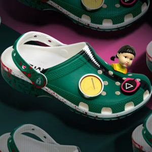 오징어게임 성인클로그 280,290사이즈 새상품 판매